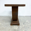 Art Deco "D" Base Side Table 1940s