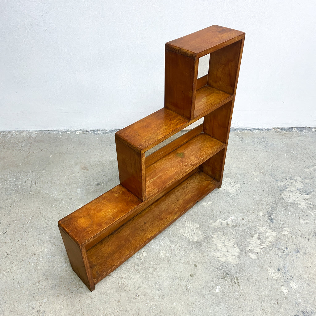 1950's Cute and Compact Stepped Shelves