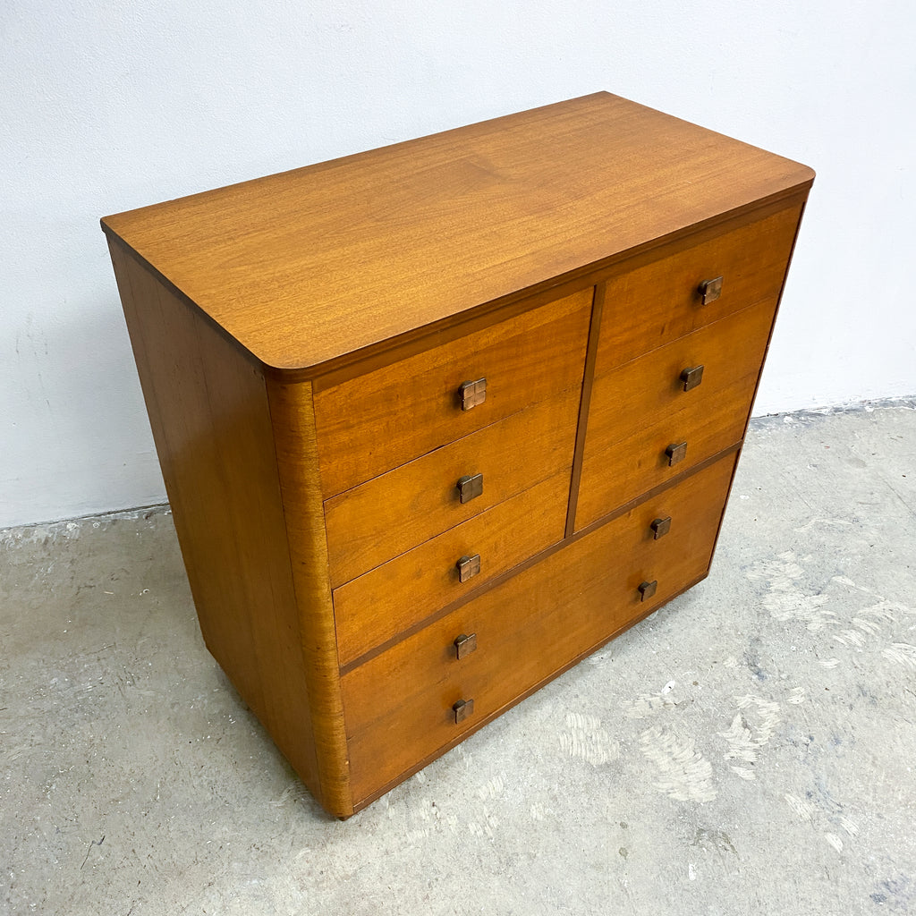1950_sEarlyMidCenturyQueenslandMapleChestofDrawers