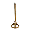 1950's Mid Century Rattan Cane Lamp.