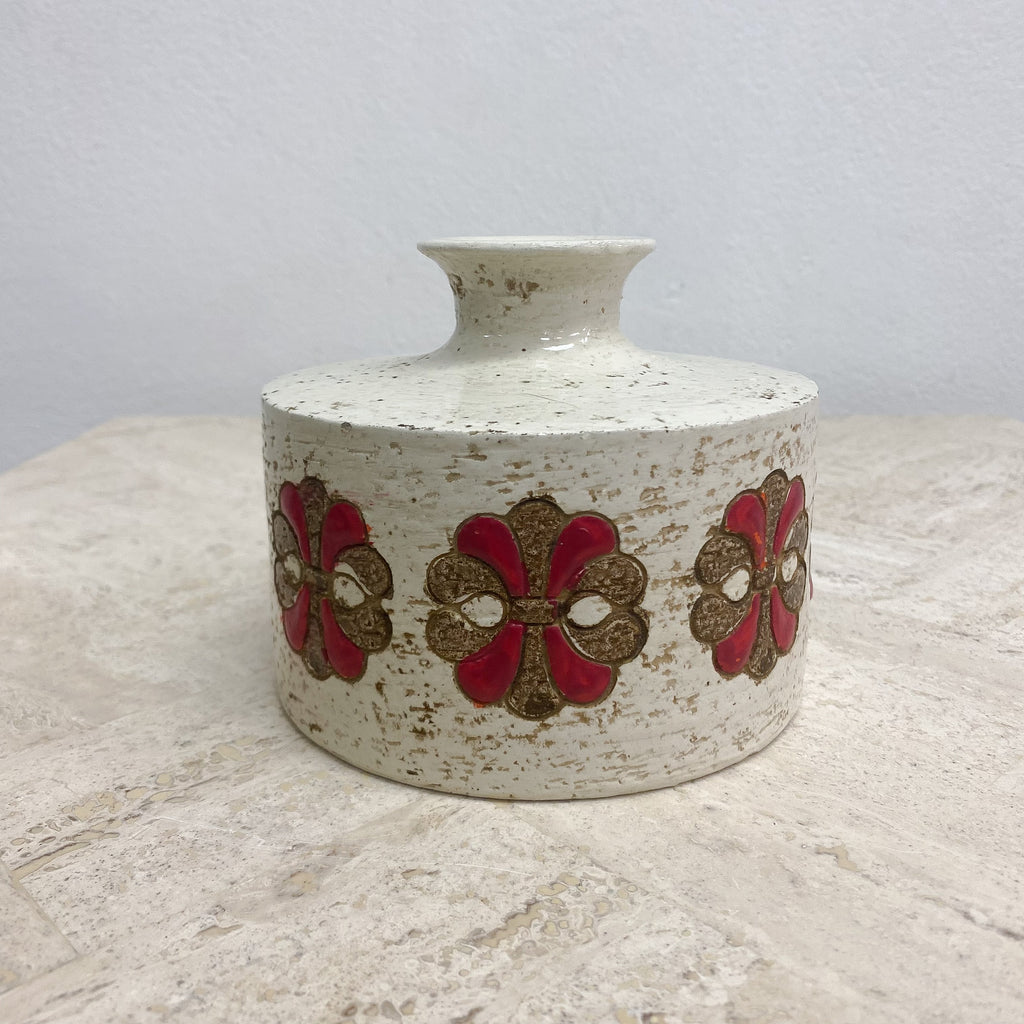 1960's Aldo Londi For Bitossi Italian Pottery Vase