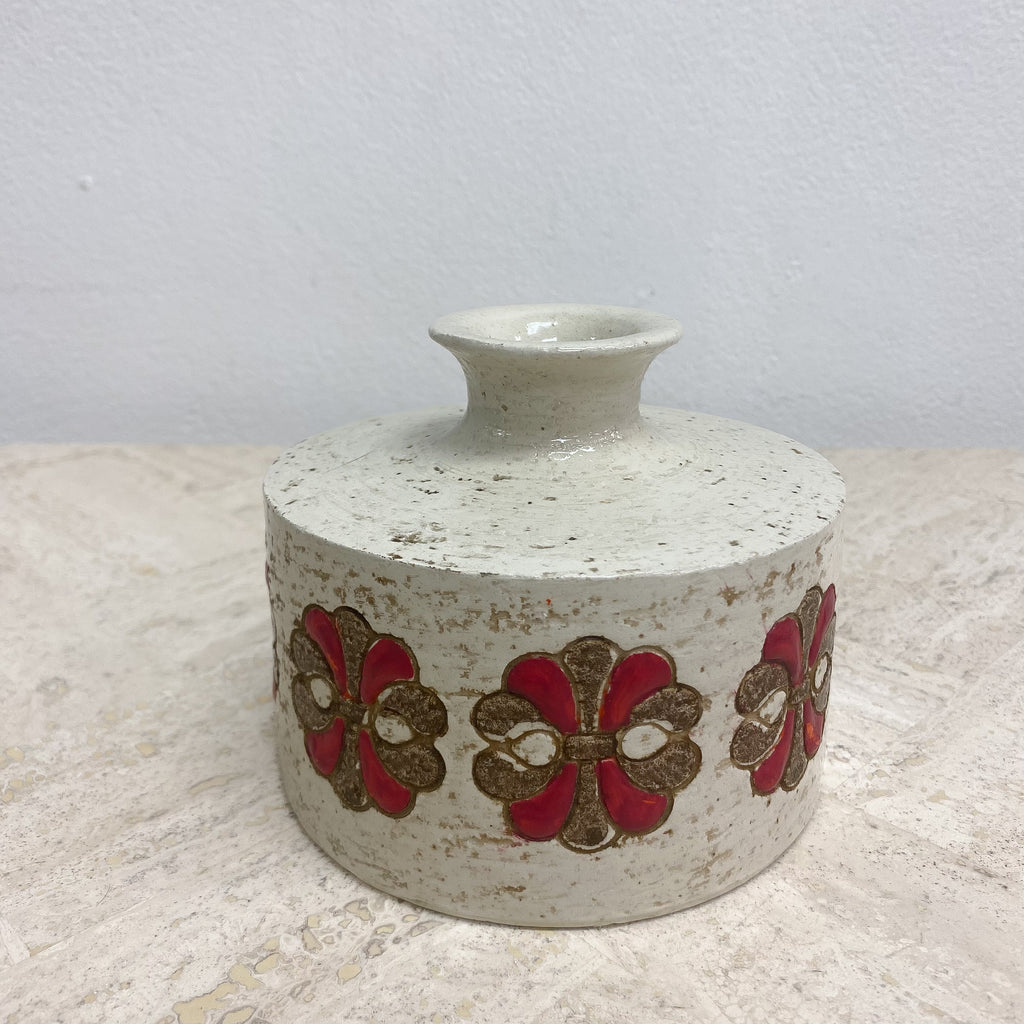 1960's Aldo Londi For Bitossi Italian Pottery Vase