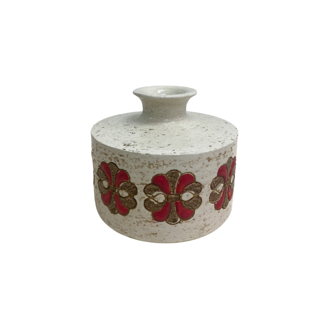 1960's Aldo Londi For Bitossi Italian Pottery Vase