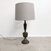 1960's Brass Table Lamp In Mid Century Decorative/ Revivalist Style