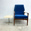1960's Mid Century Custom Made Capiz Shell & Brass Side Table
