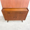 1960's Retro Noblett Drop Front Teak Writing Bureau Desk