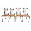 1960's Set Of Four Framac 'Viking' Dining Chairs 