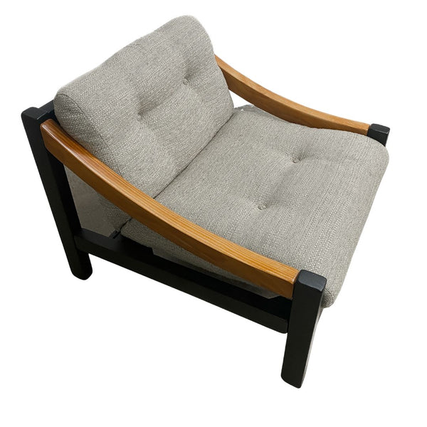 1970's Mid Century Armchair In The Style of Vico Magistretti