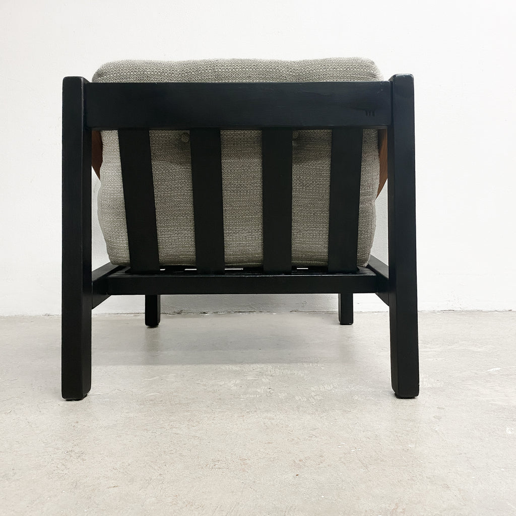 1970's Mid Century Armchair In The Style of Vico Magistretti