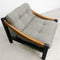 1970's Mid Century Armchair In The Style of Vico Magistretti
