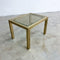 1970's Hollywood Regency Gold Side Table By Pierre Vandel Paris