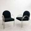 1970s Charles Hollis Jones Perspex Lucite Waterfall Chairs
