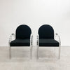 1970s Charles Hollis Jones Perspex Lucite Waterfall Chairs