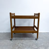 1970s Mid Century Cocktail Bar Cart Trolley