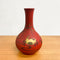 19th Century Red Lacquer Japanese Vase