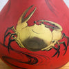19th Century Red Lacquer Japanese Vase