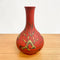 19th Century Red Lacquer Japanese Vase