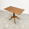 20th Century Carved Wooden Side Table With Ball and Claw Feet