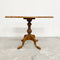 20th Century Carved Wooden Side Table With Ball and Claw Feet