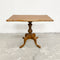 20th Century Carved Wooden Side Table With Ball and Claw Feet