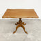 20th Century Carved Wooden Side Table With Ball and Claw Feet