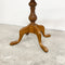 20th Century Carved Wooden Side Table With Ball and Claw Feet