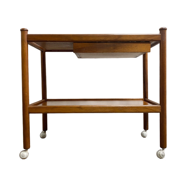 Mid Century Parker Teak Drinks Trolley