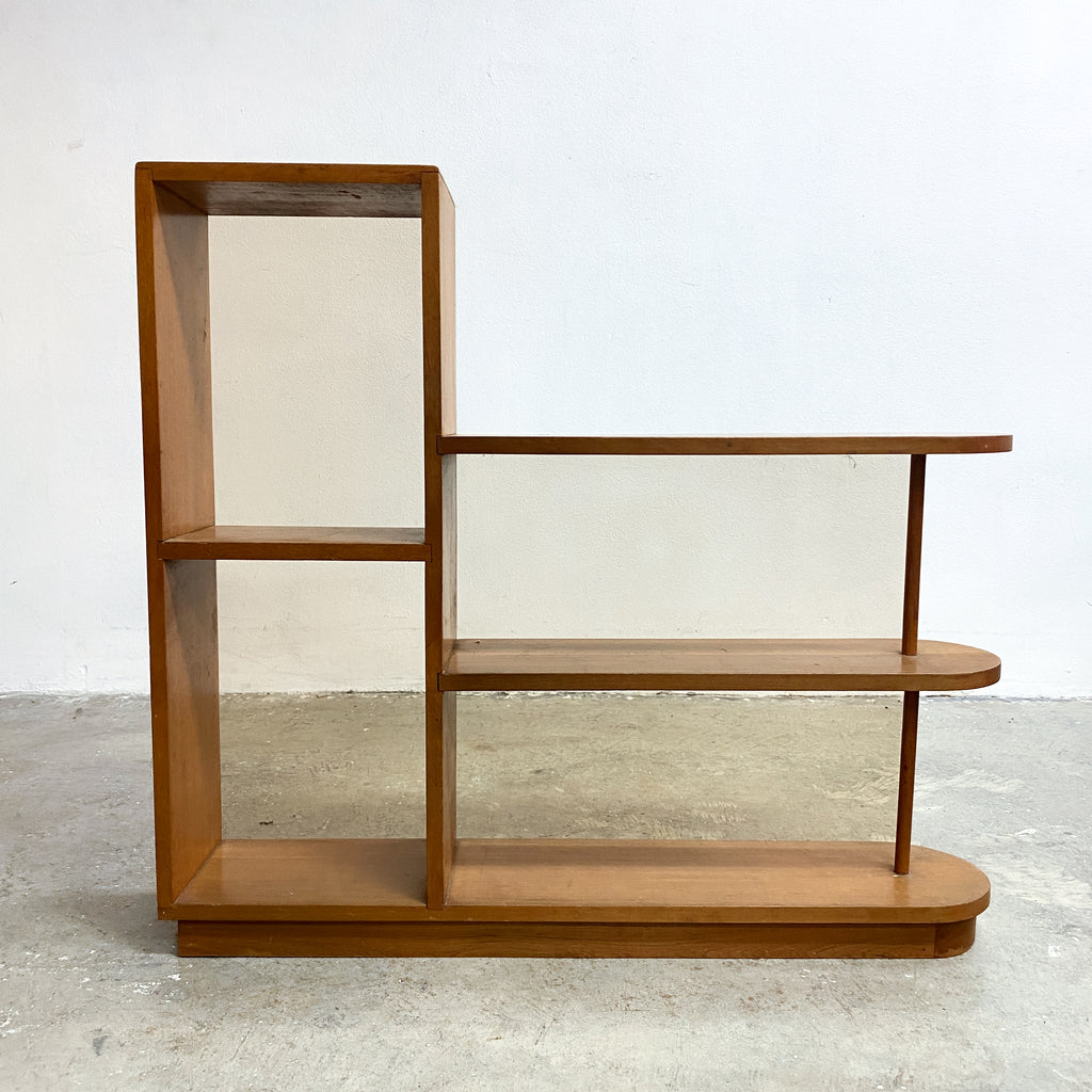 2 tier mid century book case