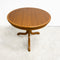 Compact Parker Teak Circular Side Table