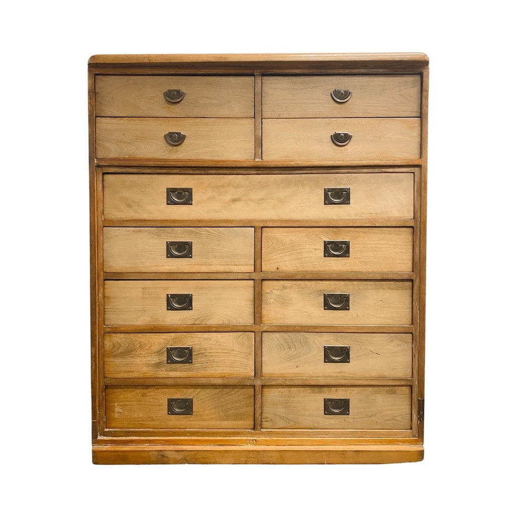 Antique Pine Rustic Chest Of Drawers Tall Boy