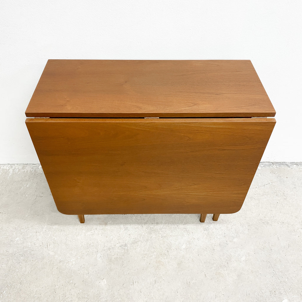 Rare Mid Century Parker Gate Leg Drop Side Dining Table - Restored