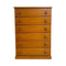 Vintage 80s Parker Teak Chest Of Drawers