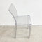 Set Of 2 Kartell Ghost Bar Stools By Philippe Starck