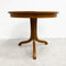 Compact Parker Teak Circular Side Table