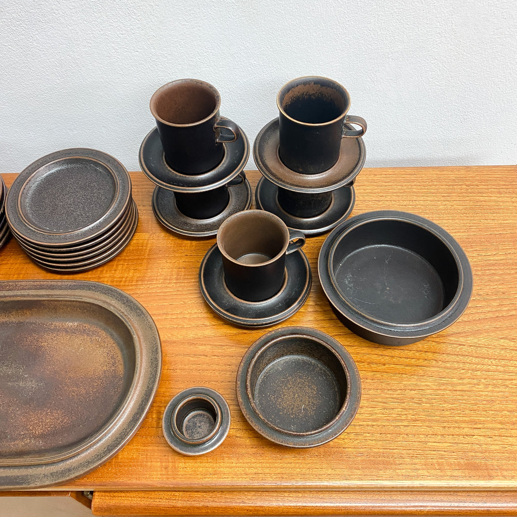 Mid Century Arabia "Ruska" Coffee And Dinner Set