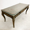 Antique Bureau Plat 19th Century Boulle Writing Desk