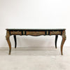 Antique Bureau Plat 19th Century Boulle Writing Desk
