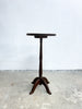 Antique Cedar Petite Wine Side Table