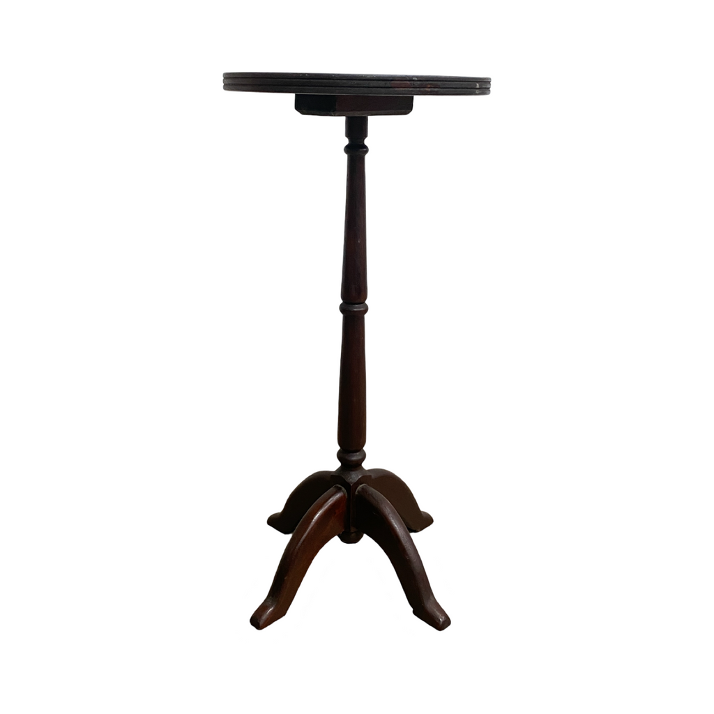 Antique Cedar Petite Wine Side Table