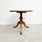 Antique Circular Pedestal Tripod Side Table