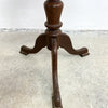 Antique Early 20th Century Bobbin Turned Trifoot Australian Cedar WineSide Table