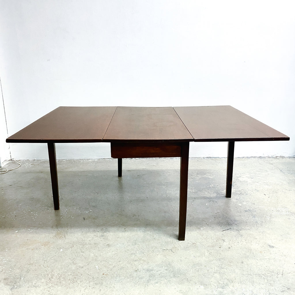 Antique Extension Drop LeafSide Console to Dining Table