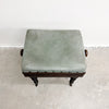 Antique Height Adjustable Leather Seat Piano Stool