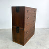 Antique Japanese 2 Section Tansu Chest of Drawers
