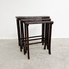 Antique Japanese Carved Nest Of Tables For Liberty