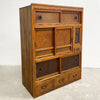 Antique Japanese Tansu Compact Chest Of Drawers