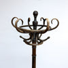 Antique Large Wooden Coat Rack Hat Stand