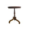 Antique Mahogany Wine Side Table With Deep Patina