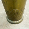 Antique Meiji Period Japanese Brass Umbrella Stand