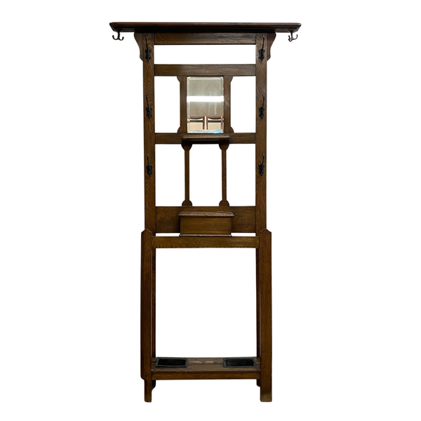 Antique Oak Hallstand c1920*